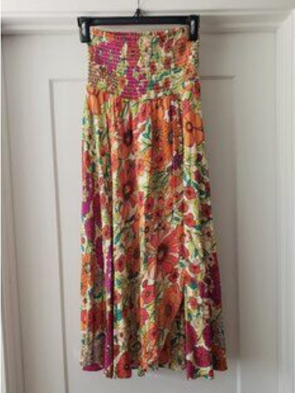 Natural Life Feelin' Alive Convertible Midi Skirt
- Orange, Purple & Green Sz Xl